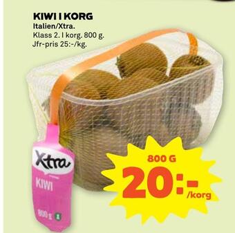 Stora Coop Kiwi i korg erbjuda