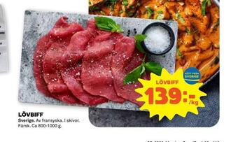 Stora Coop Lövbiff erbjuda