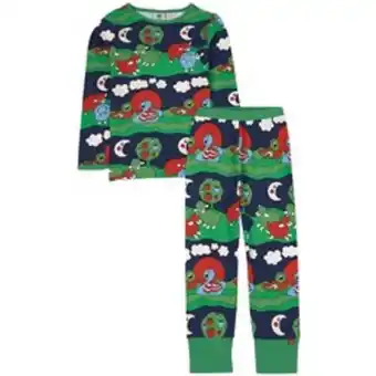 Lekmer Småfolk mönstrad pyjamas medieval blue erbjuda