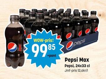 Eurocash Pepsi max erbjuda