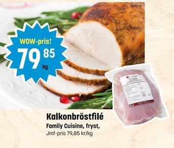Eurocash Kalkonbröstfilé erbjuda