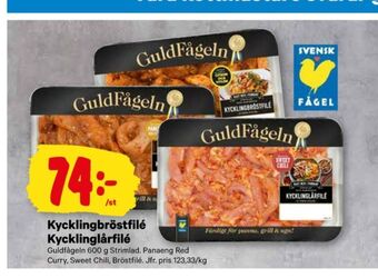 City Gross Guldfågeln kycklingbröstfilé erbjuda