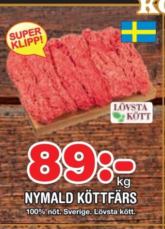 Nya Pulsen Nymald köttfärs erbjuda