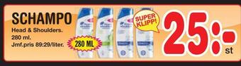 Nya Pulsen Schampo erbjuda