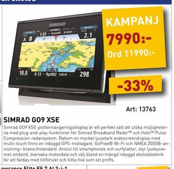 SeaSea Simrad go9 xse erbjuda