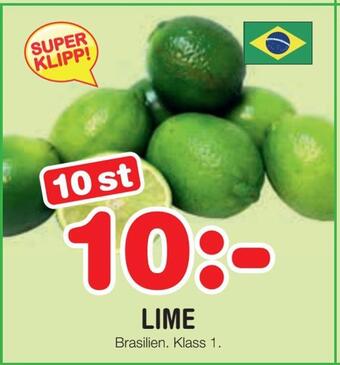 Nya Pulsen Lime erbjuda