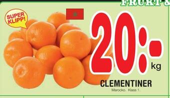 Nya Pulsen Clementiner erbjuda