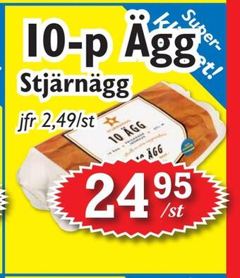 T-jarlen 10-p ägg erbjuda