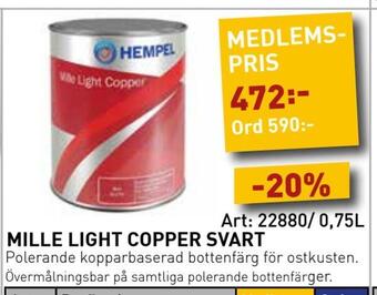 SeaSea Mille light copper svart erbjuda
