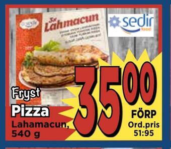 Supergrossen Pizza erbjuda