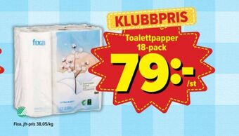Östenssons Fixa toalettpapper erbjuda