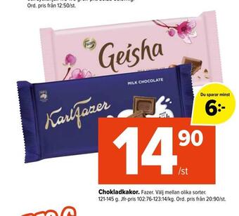 Coop Extra Chokladkakor erbjuda