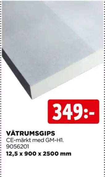 Jem&Fix Eps cement våtrumsskiva erbjuda