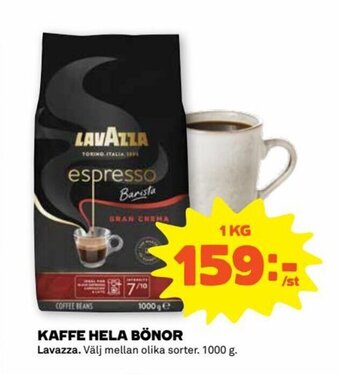 Coop Kaffe hela bönor erbjuda