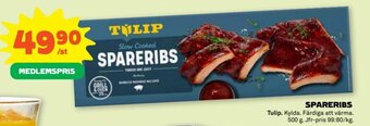 Coop Spareribs erbjuda