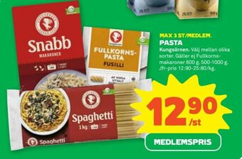 Coop Pasta erbjuda
