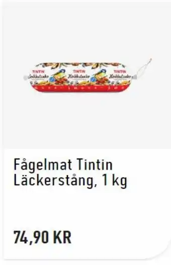 Granngården Fågelmat tintin läckerstång, 1 kg erbjuda