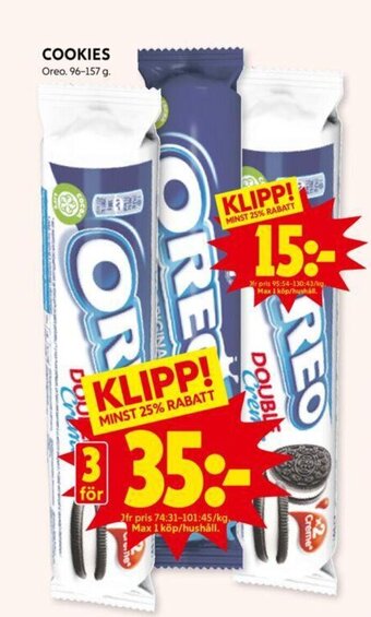 ICA Kvantum Cookies erbjuda