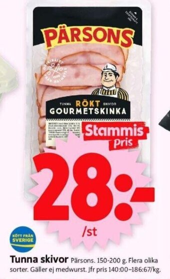 Tunna skivor