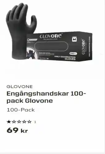 Engångshandskar 100-pack glovone