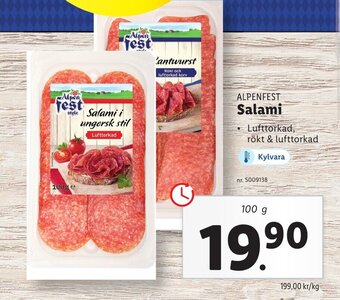 Lidl Salami erbjuda