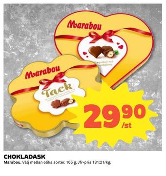 Coop Chokladask erbjuda