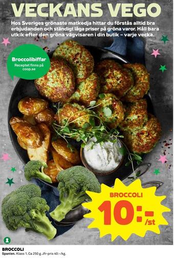 Coop Broccoli erbjuda