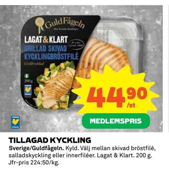 Coop Tillagad kyckling erbjuda
