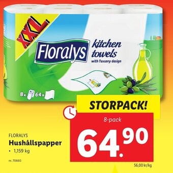 Lidl Hushållspapper erbjuda