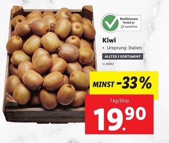 Lidl Kiwi erbjuda