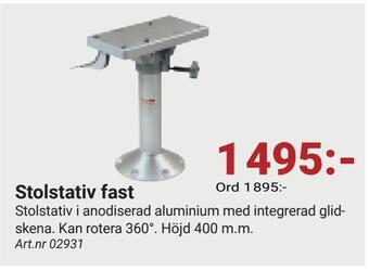 Erlandsons Brygga Stolstativ fast erbjuda