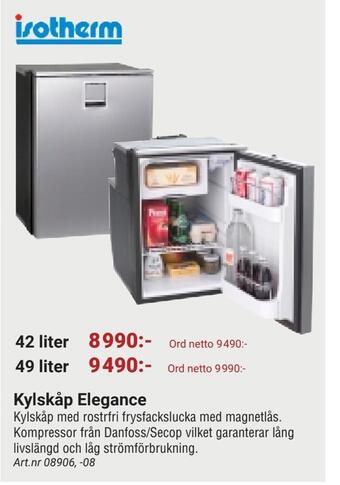 Erlandsons Brygga Kylskåp elegance erbjuda