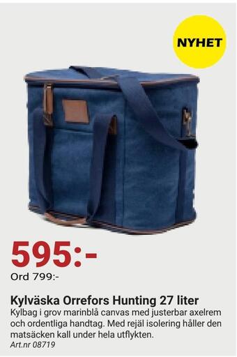 Erlandsons Brygga Kylväska orrefors hunting 27 liter erbjuda
