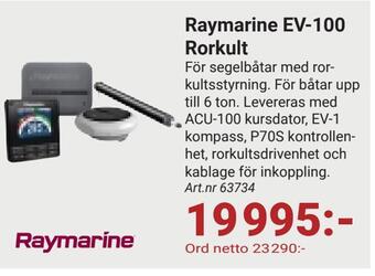Erlandsons Brygga Raymarine ev-100 rorkult erbjuda