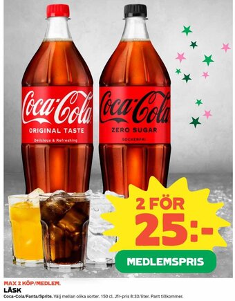 Coop Daglivs Läsk erbjuda