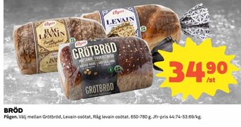 Coop Daglivs Bröd erbjuda