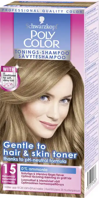 Schwarzkopf poly color hårtoning