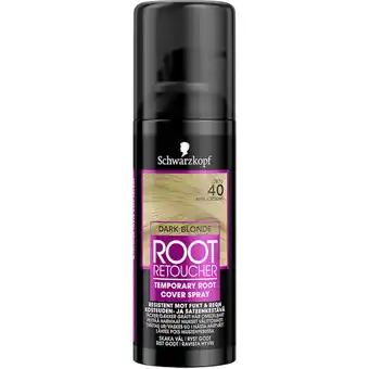 Schwarzkopf root retoucher dark blonde utväxtspray 120 ml