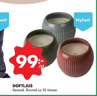 ÖoB Doftljus erbjuda