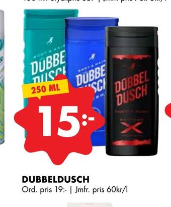 ÖoB Dubbeldusch erbjuda
