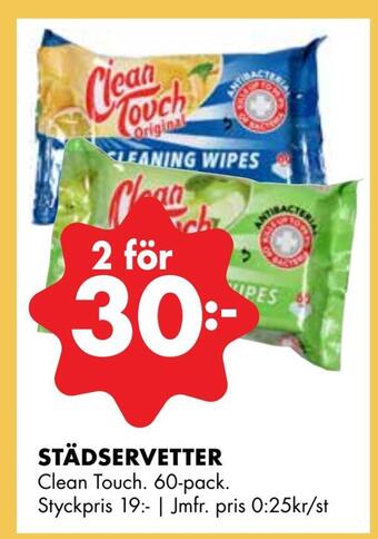 ÖoB Städservetter erbjuda