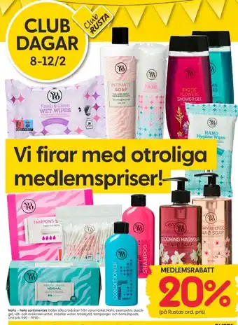 Rusta Nofo erbjuda