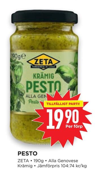 Willys Pesto erbjuda