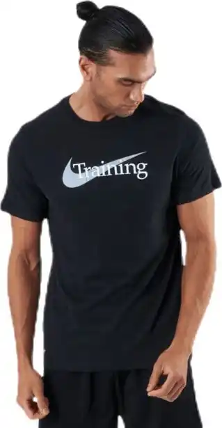 Sportamore Dri-fit men's swoosh training t-shirt black erbjuda