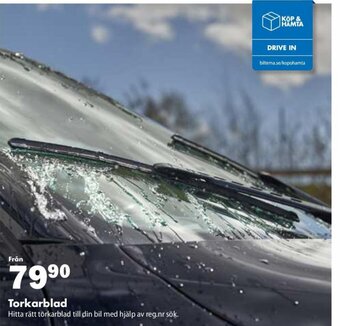 Biltema Torkarblad erbjuda