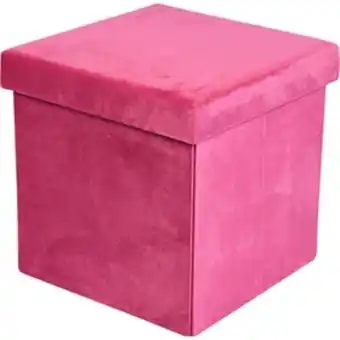 ÖoB Sittpall med förvaring rosa erbjuda