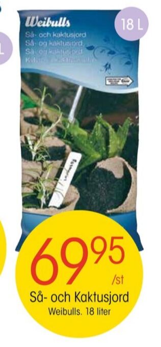 Weibull plantjord