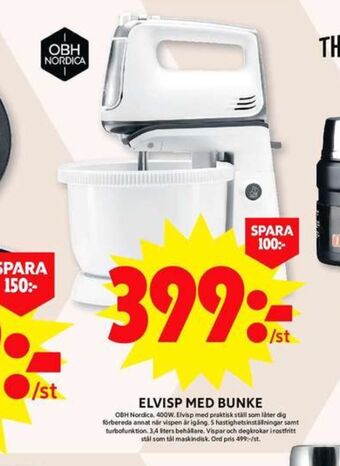 ICA Maxi Obh nordica elvisp erbjuda