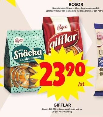 ICA Maxi Gifflar erbjuda