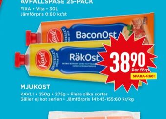 Willys Kavli mjukost erbjuda